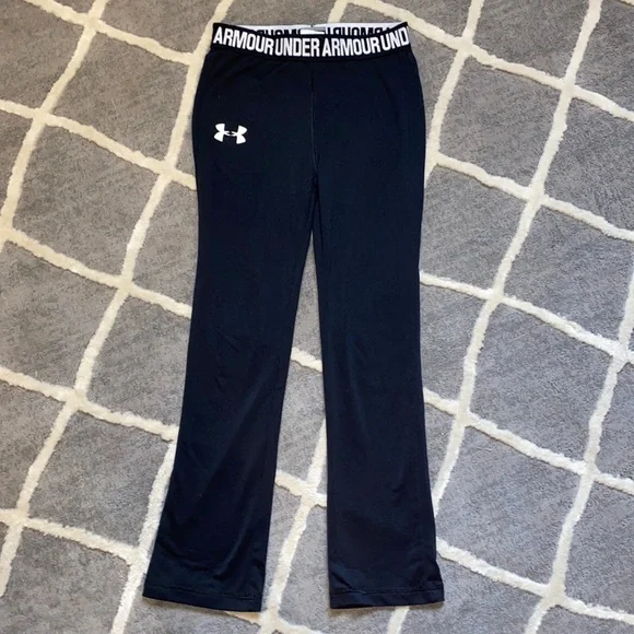 Under Armour Bottoms Under Armour Black Pants Size Poshmark